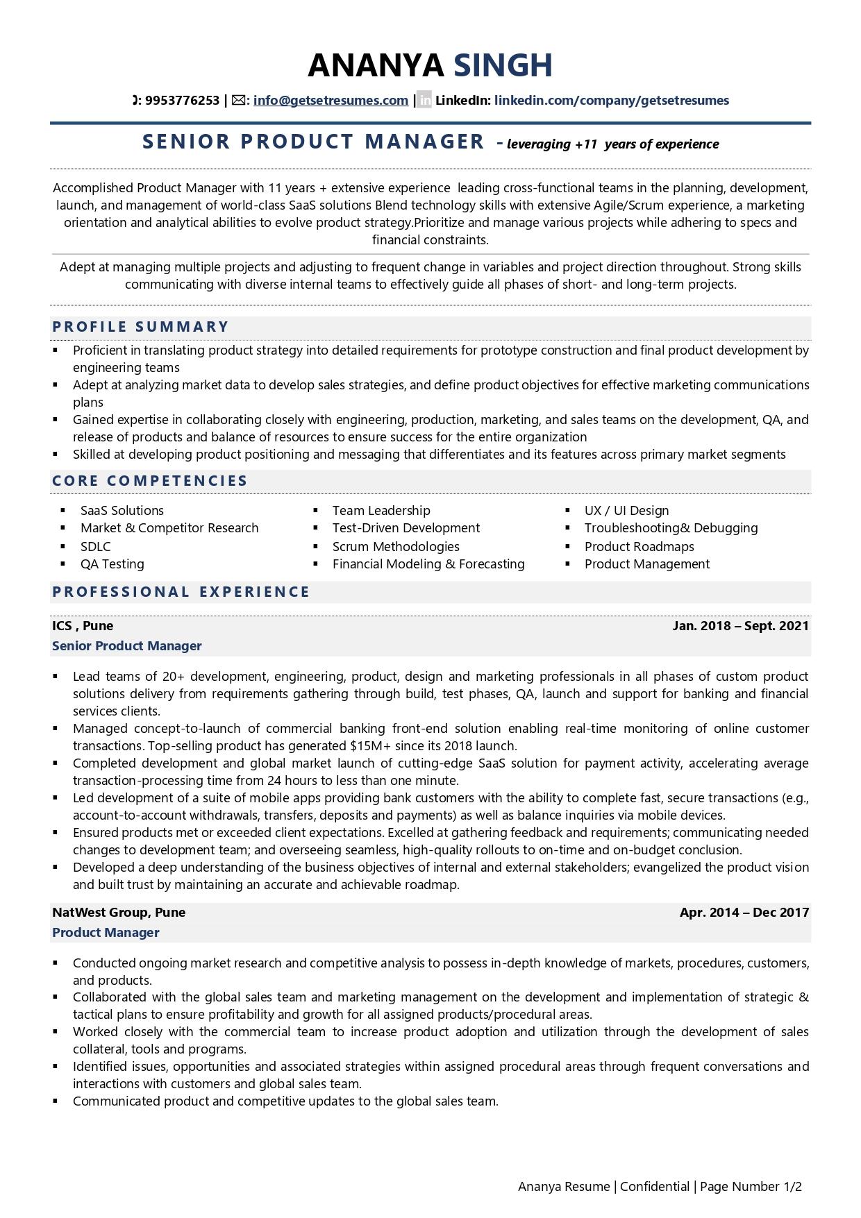 IT Project Manager Resume Examples Template with Job Winning Tips 