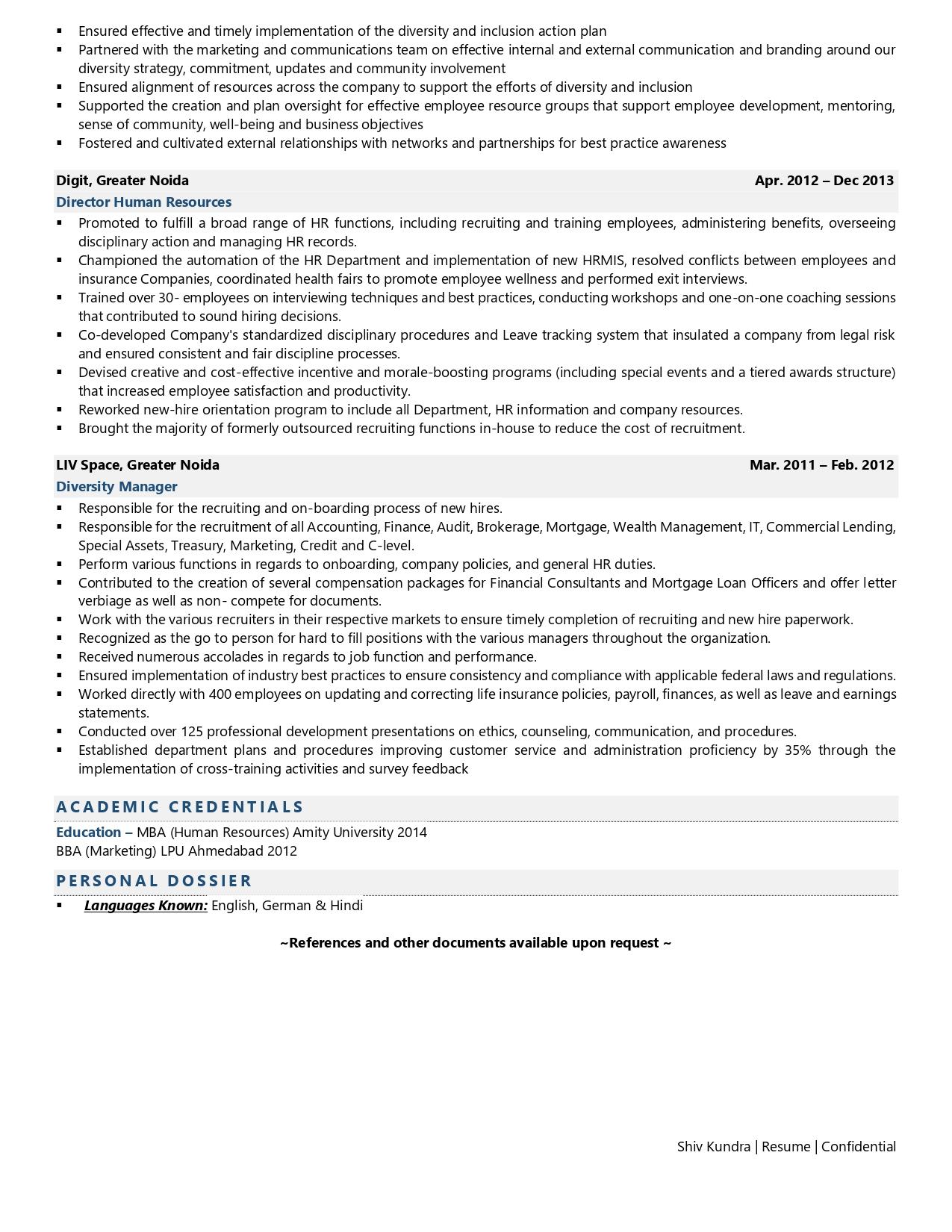 Chief Diversity Officer Resume Examples Template with Job Winning Tips 